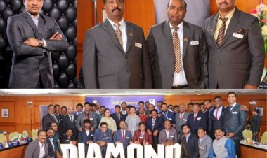 Vikas Kylas appointed as President for Vysya Business Network Diamond and Sharath Chandra Boggarapu as VBN APEX Chairman for the Year 2022-23