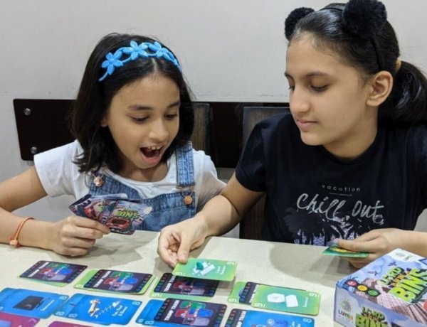 A Board Game to teach the importance of waste segregation to kids!