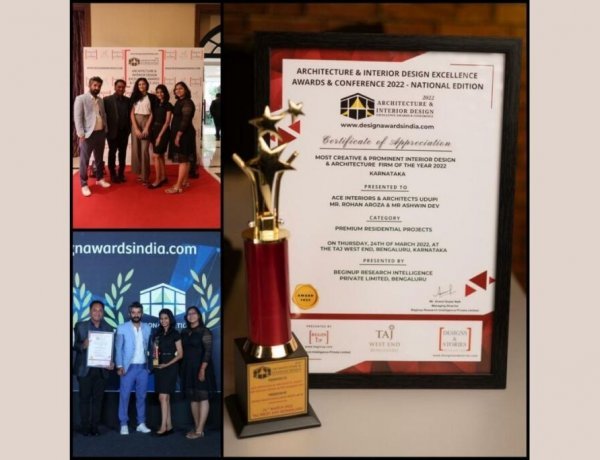 Ace Interiors and Architects- The Only National Award Winning Design Firm in Mangalore and Udupi