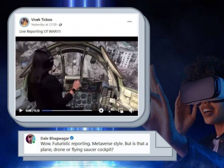 ‘Futuristic’ Metaverse-style reporting video lands on Facebook
