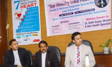 Star Imaging & Path Lab organised Women Health & Wellness Session for females of Legal Fraternity at Dwarka Court