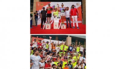 Vegas Mall organized a very successful ‘Potpourri Challenge’ Half Marathon