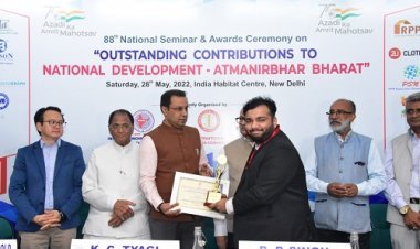 Exicom Technologies Awarded for "Outstanding Contribution to National Development"