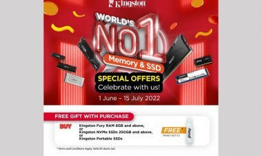 Celebrate Kingston Technology’s leadership position with some compelling offers