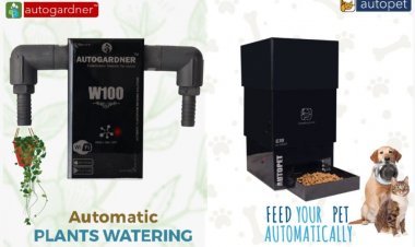 Automate life with Autogardner Autopet Autolock: automatic solution for plants watering, Feed Pets and smart locks