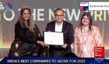 TO THE NEW Ranked Amongst the Top 100 Indian Companies by Great Place to Work, India