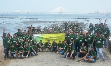 Allcargo Logistics organises Dadar beach clean-up drive to build awareness for a cleaner beach environment