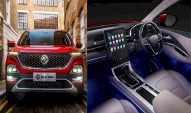 MG Next-Gen Hector Gets Great Cabin Features, Interior Design Revealed