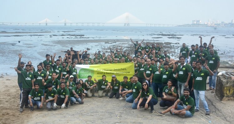 Allcargo Logistics organises Dadar beach clean-up drive to build awareness for a cleaner beach environment