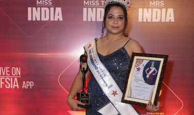 Mrs Jharkhand Jirihiri Murmu first runner up in G1 category in Forever Mrs 2022
