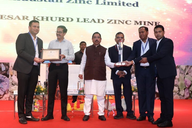 Hindustan Zinc’s four mines achieved 5- star rating award under ‘A’ list category of Mines