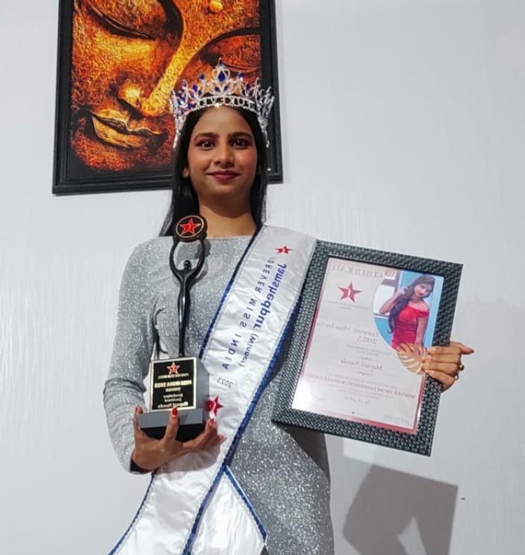 Mayuri Nanda Shines as Newly Crowned Miss Jamshedpur 2023 organised by Forever Star India