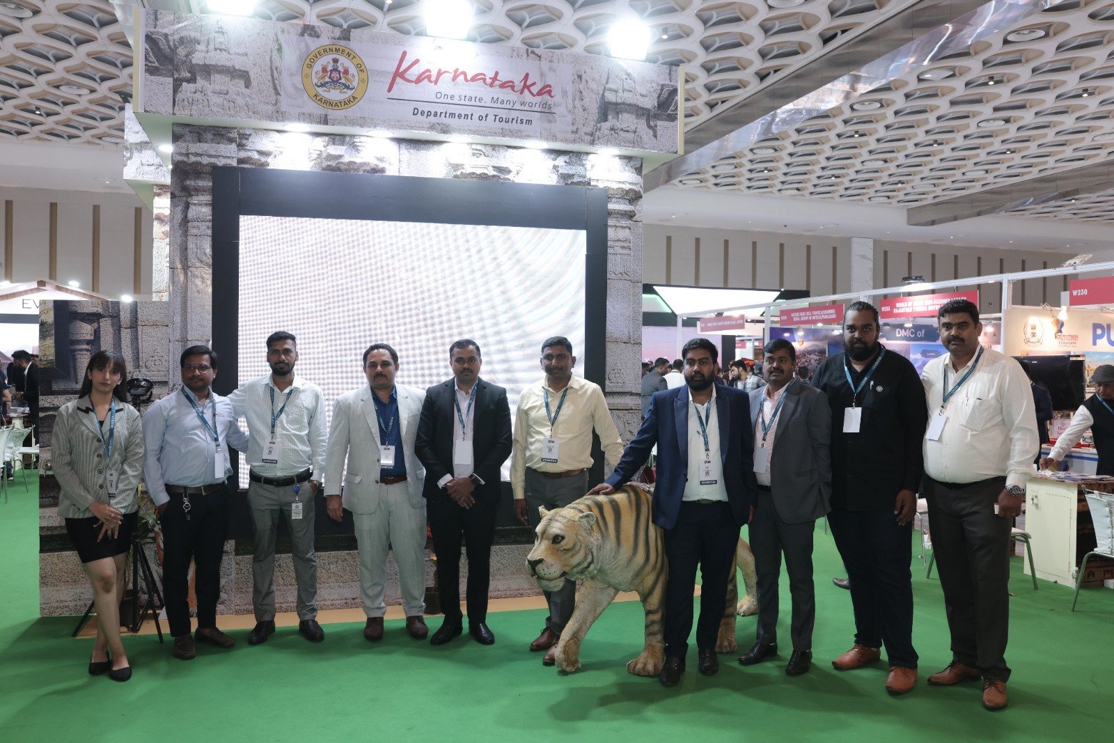 Karnataka Tourism Pavilion shines at OTM  Mumbai 2024, garners Excellence Award