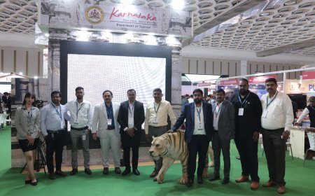Karnataka Tourism Pavilion shines at OTM  Mumbai 2024, garners Excellence Award