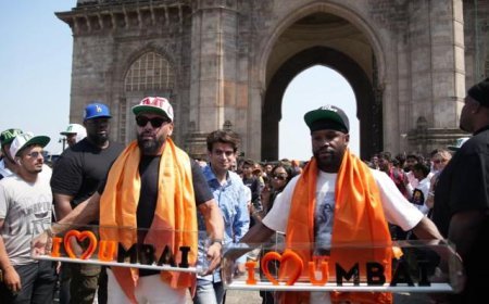 Floyd Mayweather and Jas Mathur Bring Health is Wealth Message to India