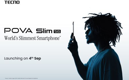TECNO POVA Slim 5G: Slimmest 5G Phone Hits India