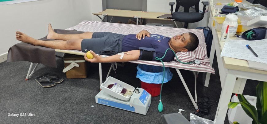 MSME-focused NBFC Saarathi Finance Conducts Blood Donation Camp in Bangalore