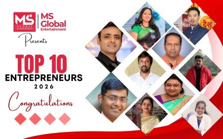 MS Global Entertainment Announces Top 10 Entrepreneurs – 2026 Awardees |  Celebrating India’s Visionary Business Leaders